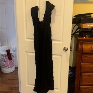 Old Navy Elegant Black Maxi Jumpsuit